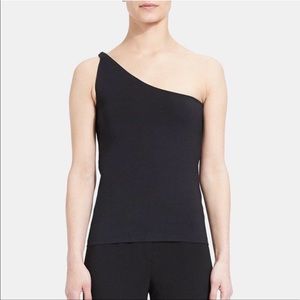 Theory One Shoulder Knot Top